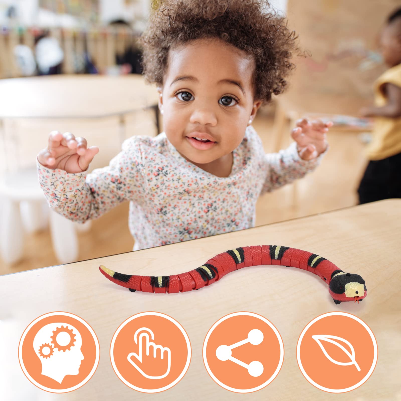 serpente con rilevamento intelligente